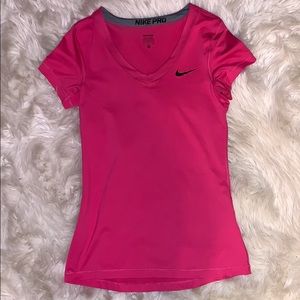 Nike Pro Pink Shirt